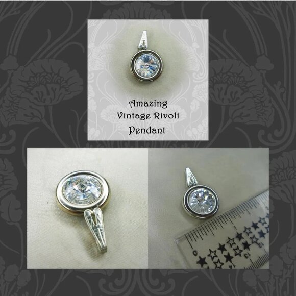 Vintage Pendant Lot of 5 Unique Pendants for Jewelry Making - Picture 4 of 14